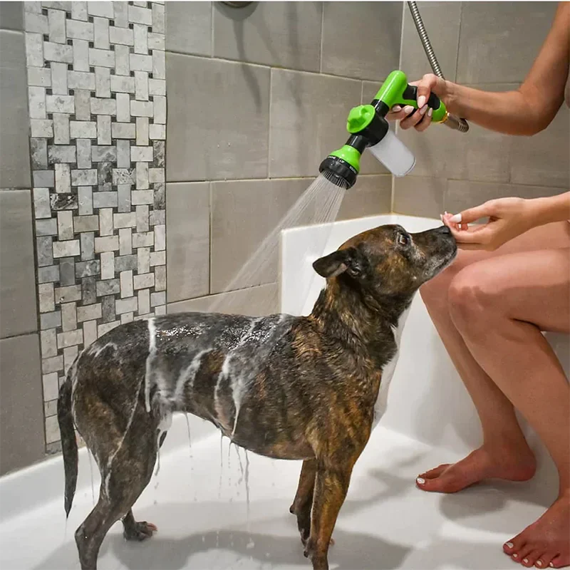 DogCatFri™ PetShower: Eingebaut Shampoo Wasser Schlauch