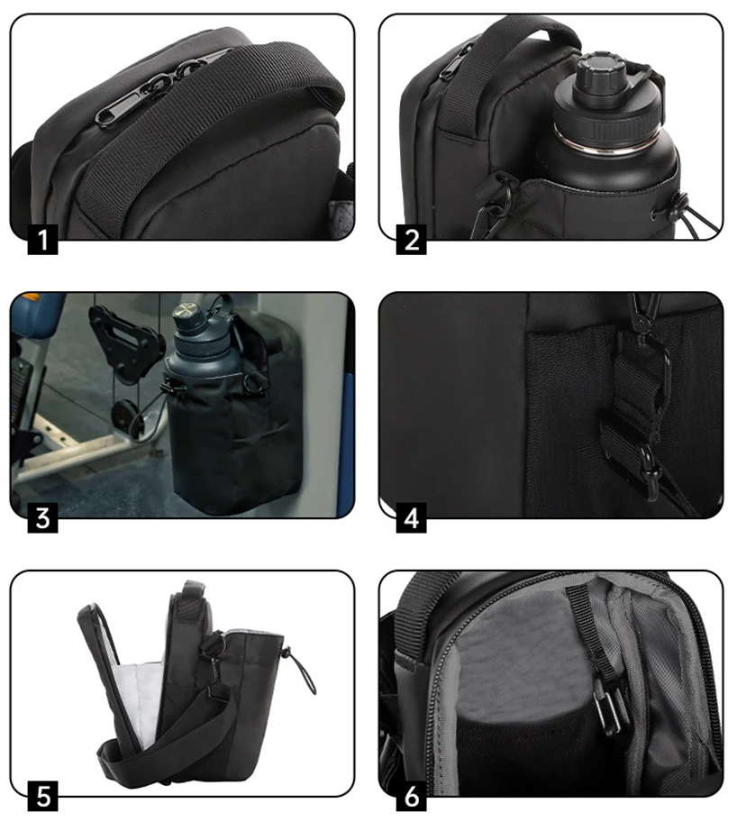 Icone™ MagneticBag: Kleine Wasserdichte Magnetische Turnbeutel