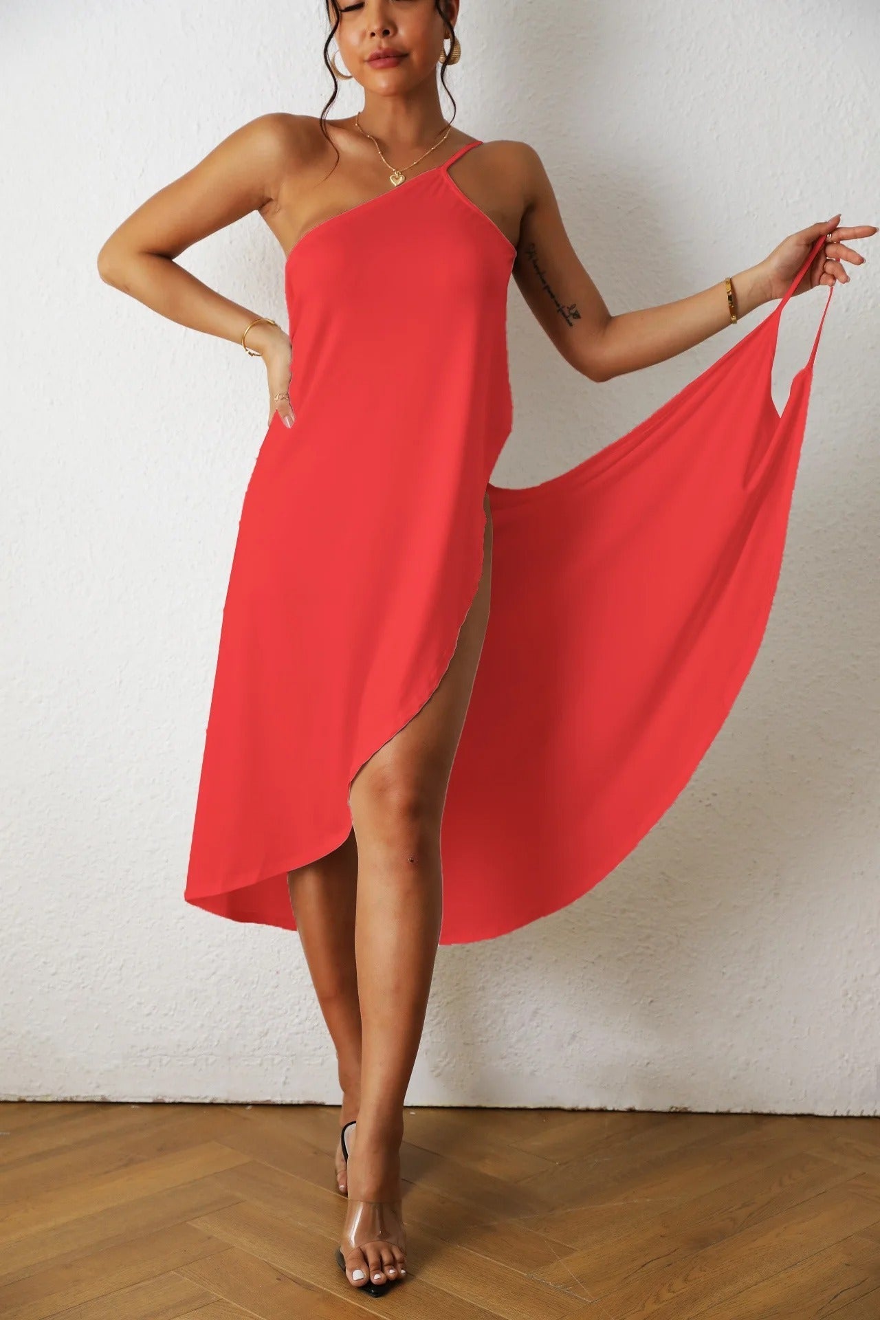 Icone™ WrapDress: Damen Multi Stil Strand Wickelkleid