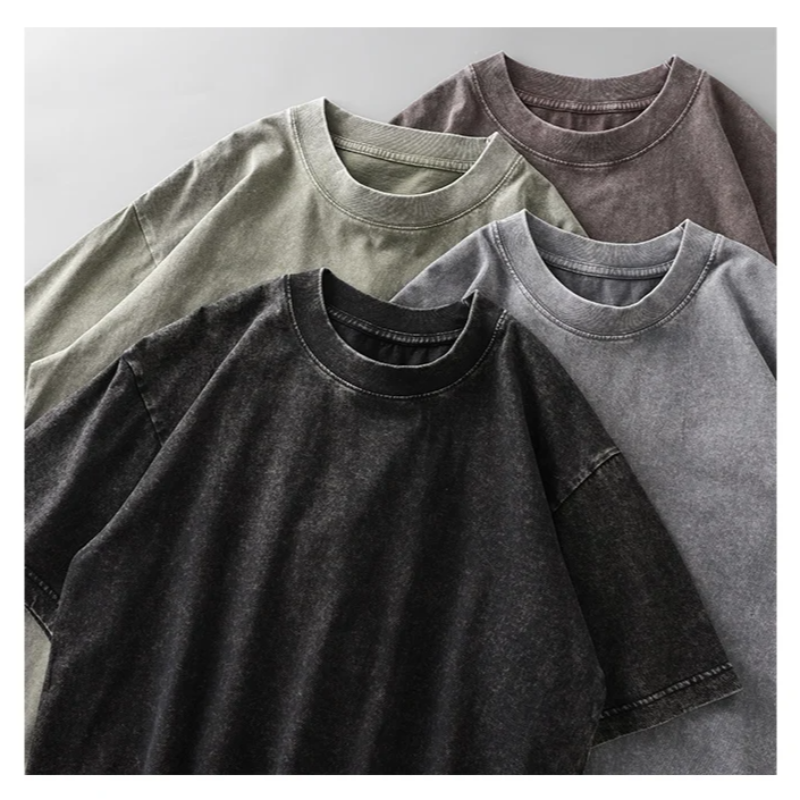 Icone™ ComfortShirt 1+1 GRATIS: Premium Bequemes Lockeres Fit Gewaschenes T-Shirt