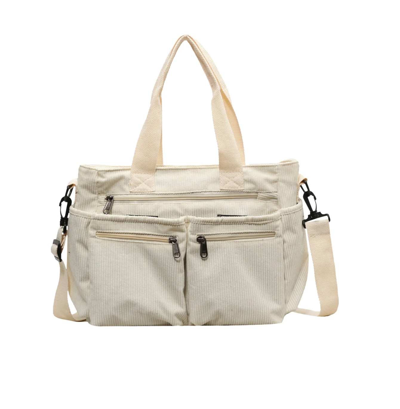 Icone™ CorduroyBag: Großes Fassungsvermögen Unisex Vintage Stil Cordtasche