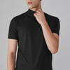 Icone™ FitShirt 1+1 GRATIS: Herren Schmal Geschnitten Hoch Neck Lässig Hemd
