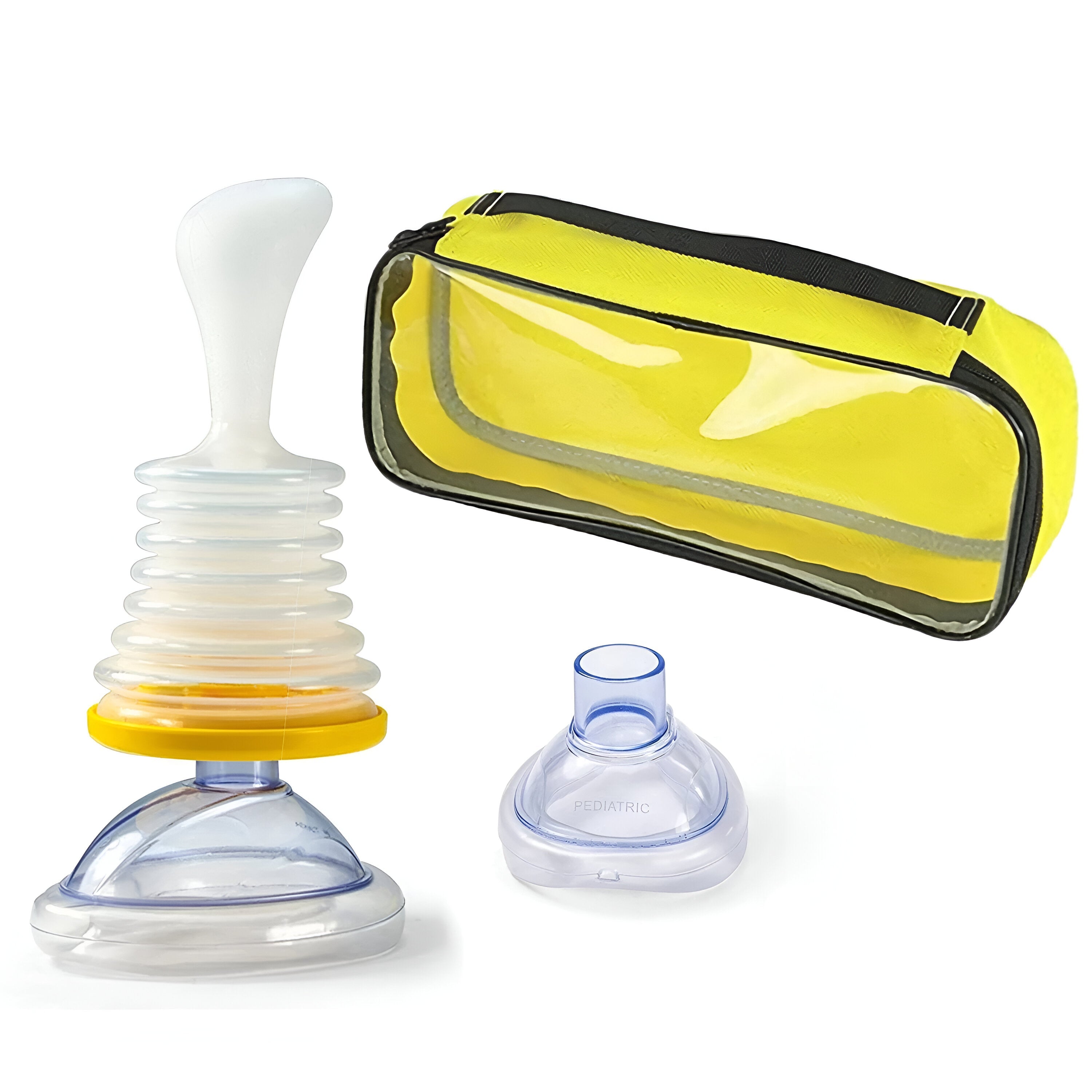 AirwayUnblocker - Wiederverwendbares Notfall-Atemwegs Entblocker Gerät-Set