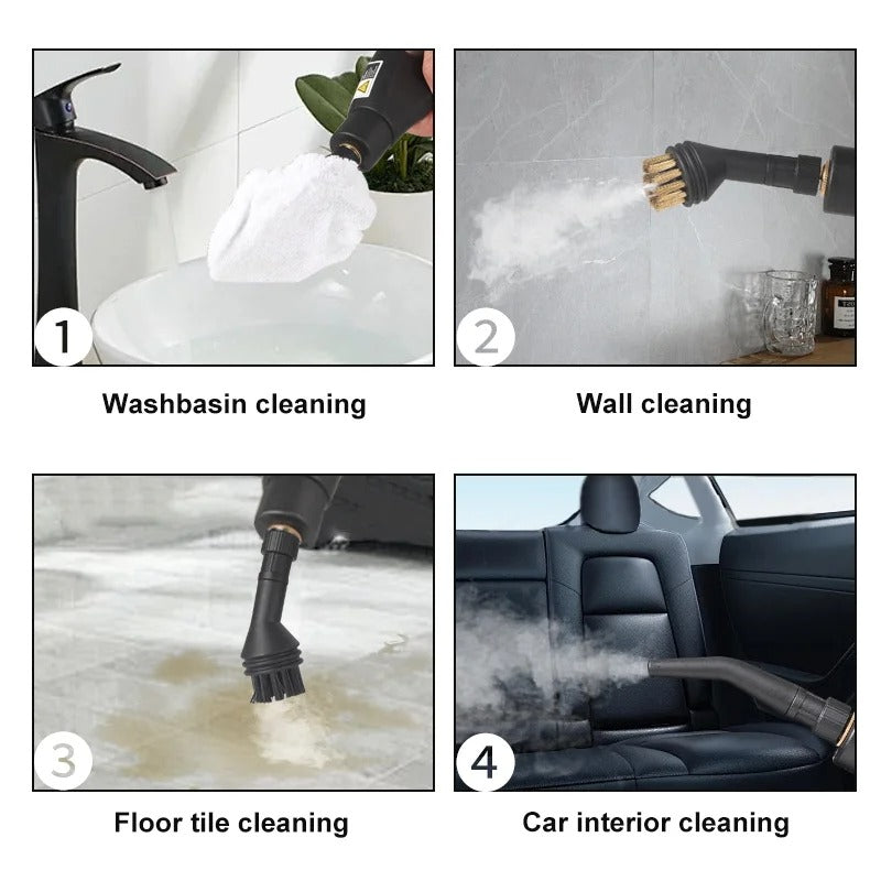 Globetrek° SteamCleaner: Alle In Ein Haus Und Auto Leistungsstarker Dampfreiniger