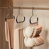 GlideHold® ClosetRing 10+10 GRATIS: Offener Ring Platzsparer Schrank Kleiderbügel