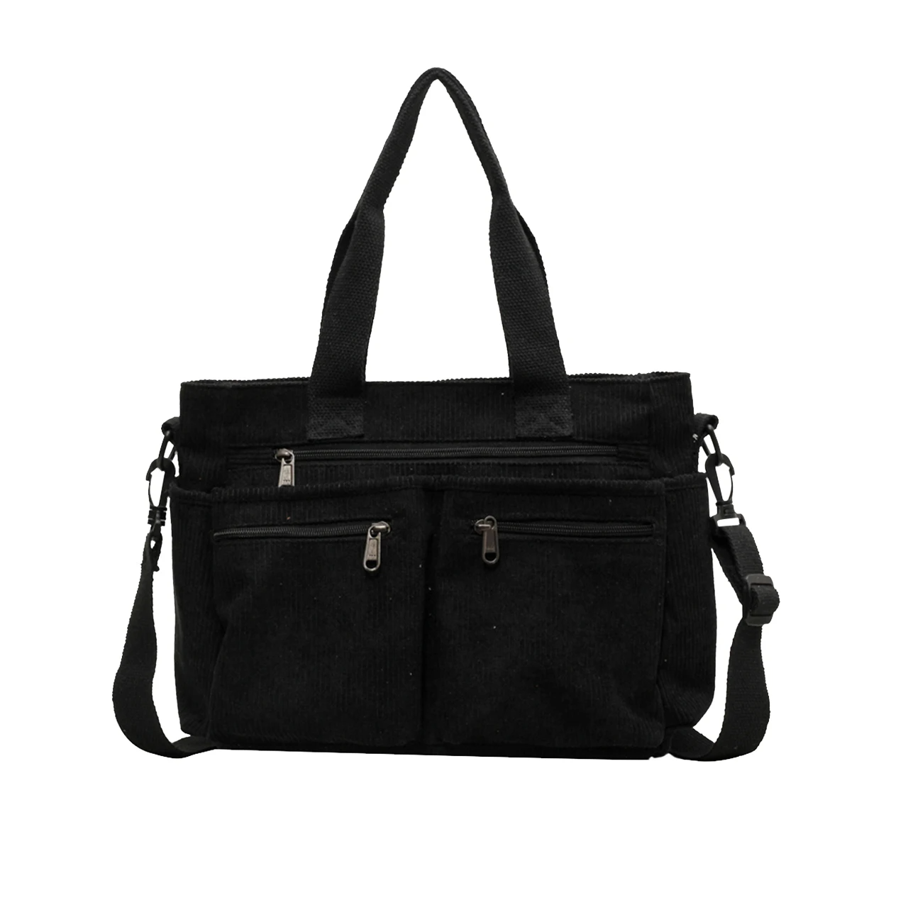 Icone™ CorduroyBag: Großes Fassungsvermögen Unisex Vintage Stil Cordtasche