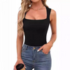 Icone™ TankTop 1+1 GRATIS: Damen-Tanktop Mit Quadratischem Ausschnitt Und Ohne Ärmel