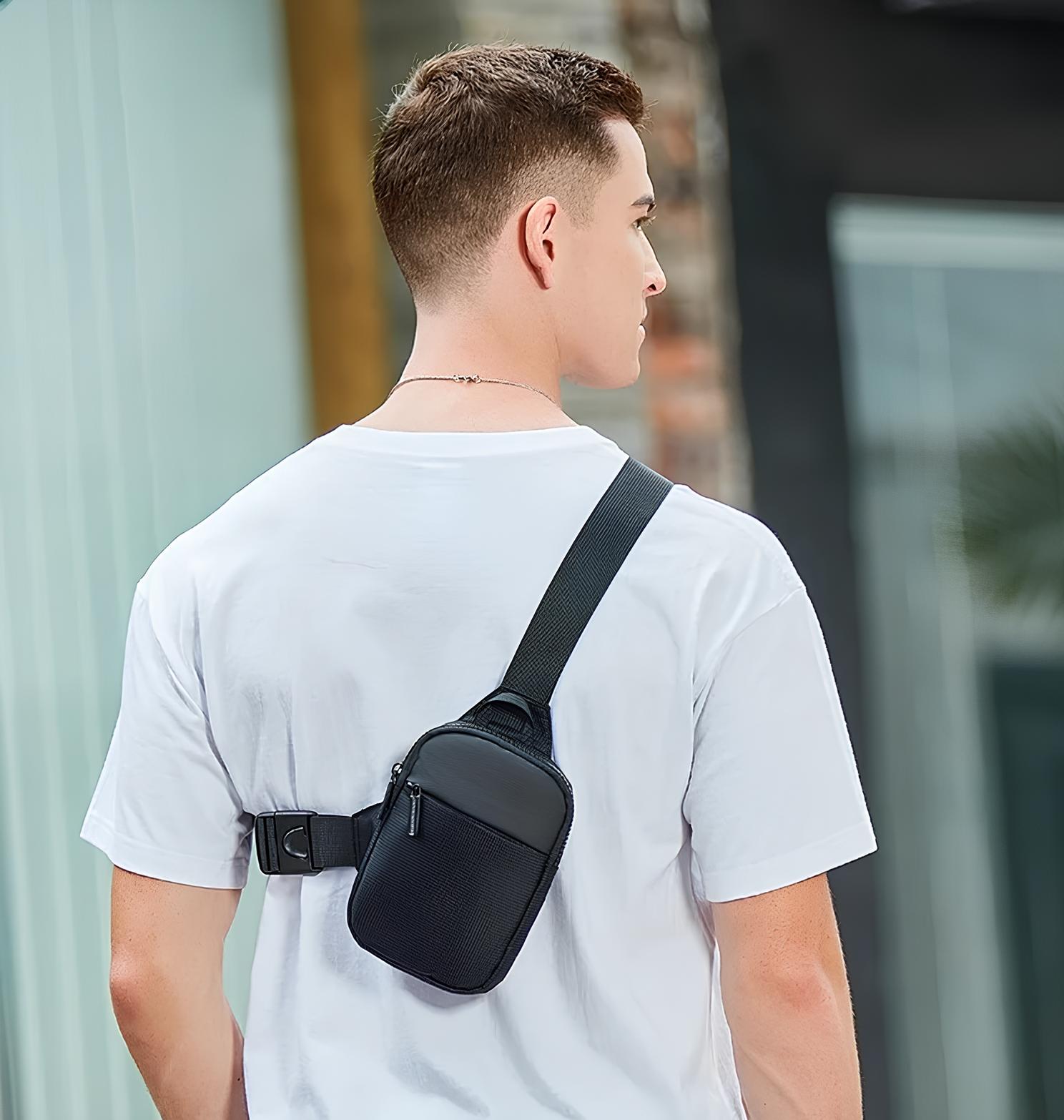 Icone™ ChestBag 1+1 GRATIS: Verstellbarer Gurt Unisex Mini-Sling-Brusttasche