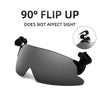 Icone™ ClipGlasses: Sport Clip-On Sonnenbrille