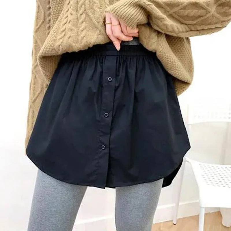 Icone™ WaistSkirt 1+1  GRATIS: Schicke Bluse Verlängerung Hochtaillierter Rock Für Damen