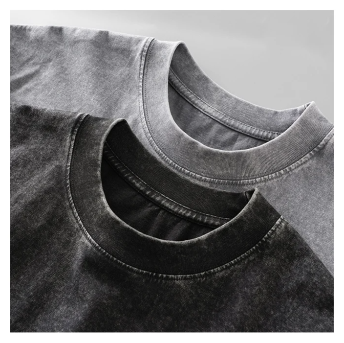 Icone™ ComfortShirt 1+1 GRATIS: Premium Bequemes Lockeres Fit Gewaschenes T-Shirt