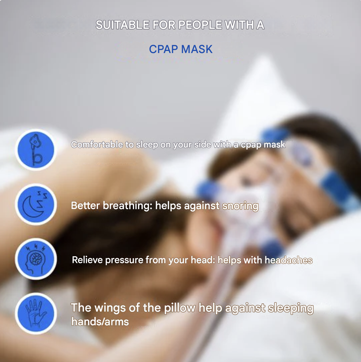 CurvePillow - Weiches Ergonomisches Kurven Kissen