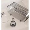 GlideHold® OrganizerRack: Organisator Lagerregal Mit Wasser Abfluss Loch