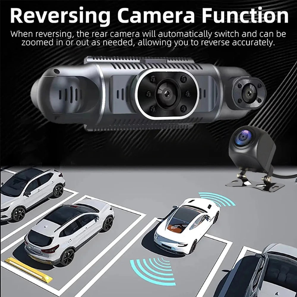 CarRecorder - Hohe Auflösung 4 Kamerawinkel WLAN-Auto Recorder