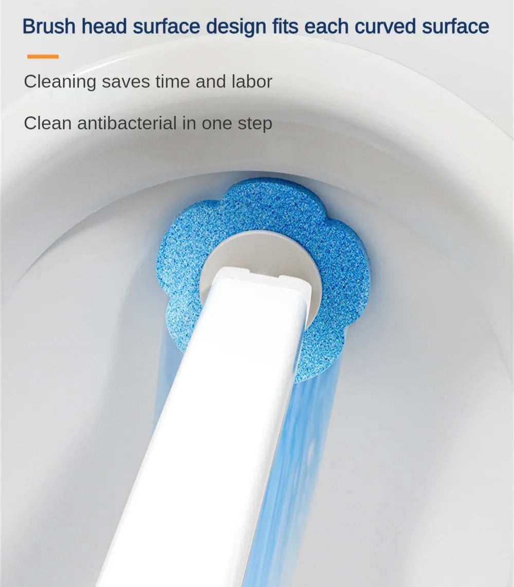 Cleaner Pro° ToiletCleaner: Einweg-Toilettenbürstenkopf-Reinigungsset