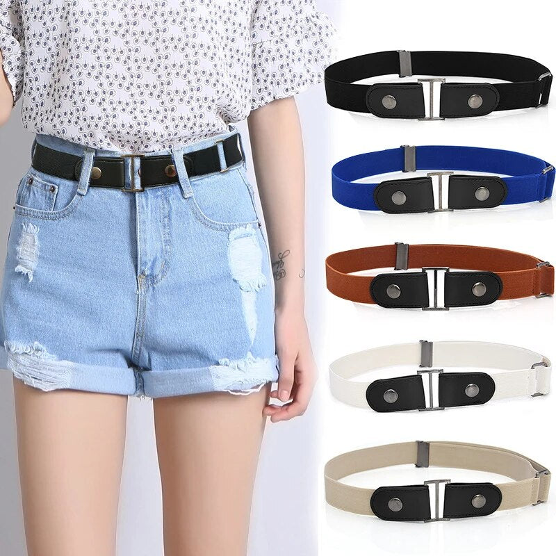 Icone™ ElasticBelt 1+1 GRATIS: Schnallenfrei Unsichtbar Elastisch Taillen Gürtel