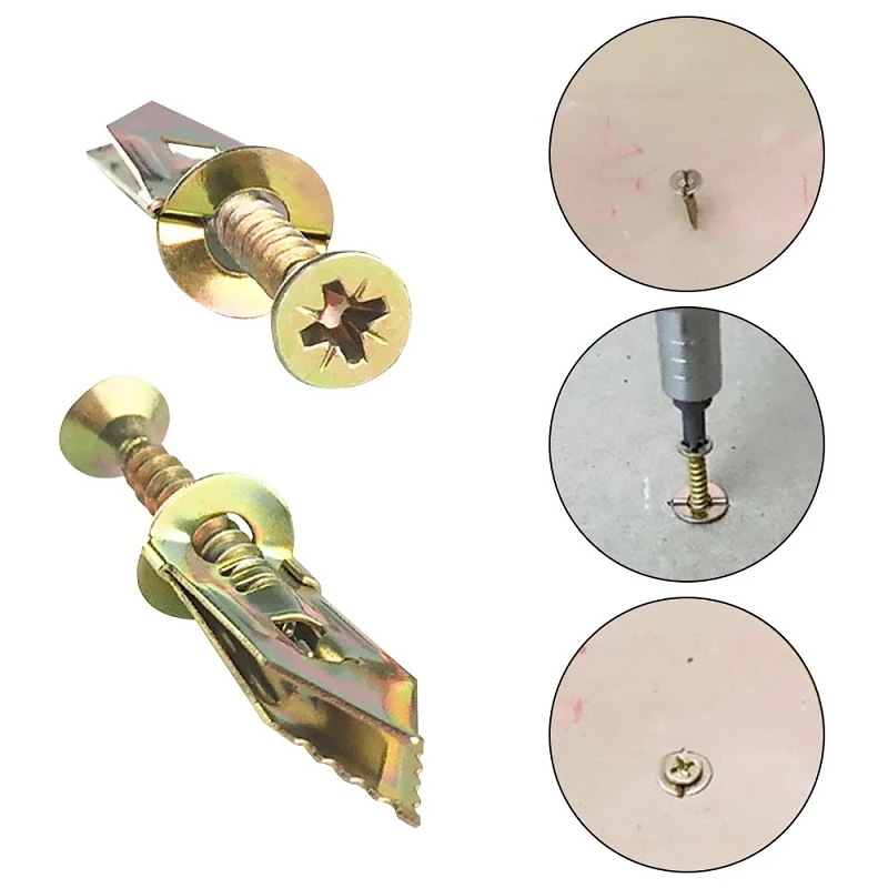 WallScrews - Hohe Qualität Hochleistungsfähig Keine Bohrungen Wand Schrauben Und Anker