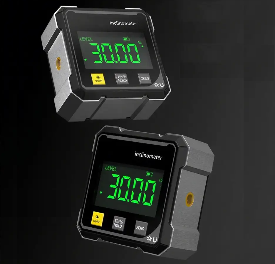 Globetrek° DigitalInclinometer: Digital Magnetisch Seites Laser Neigungsmesser