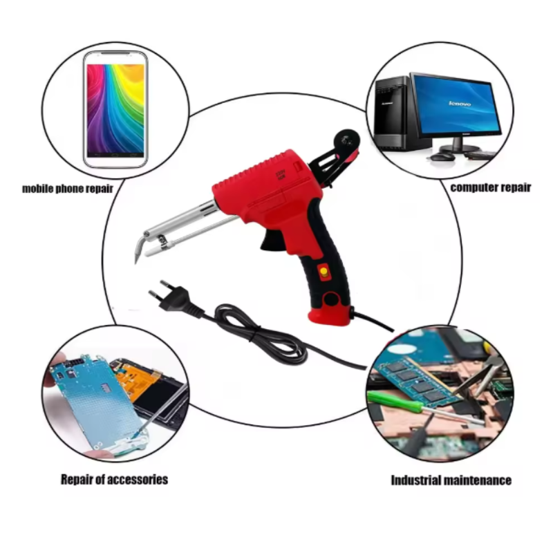 SolderingKit: 80W Externe Die Heizung Elektrische Löt Eisen Pistole Kit