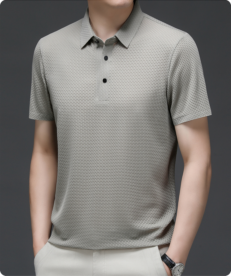 Icone™ BreathableShirt 1+1 GRATIS: Stilvolles, Atmungsaktives Herren-Kurzarmhemd