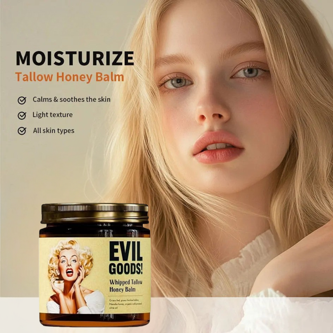 MoisturizingBalm - Geschlagener Talg Honig Gesichts- Und Körper Balsam