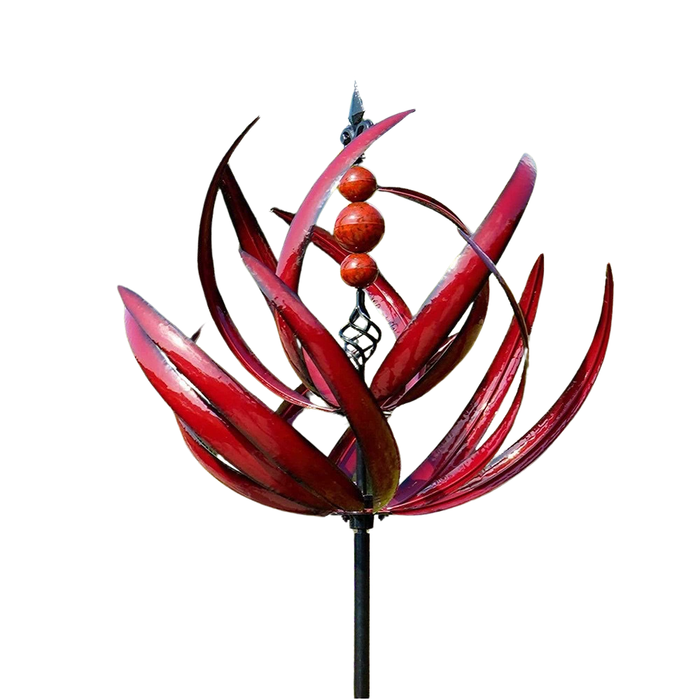 MetalTwist – Garten Windspiel Aus Metall Mit Drehdesign