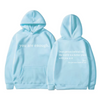 Icone™ DearHoodie: Kapuzenpullover Mit Aufdruck Vorne Und Hinten Botschaft