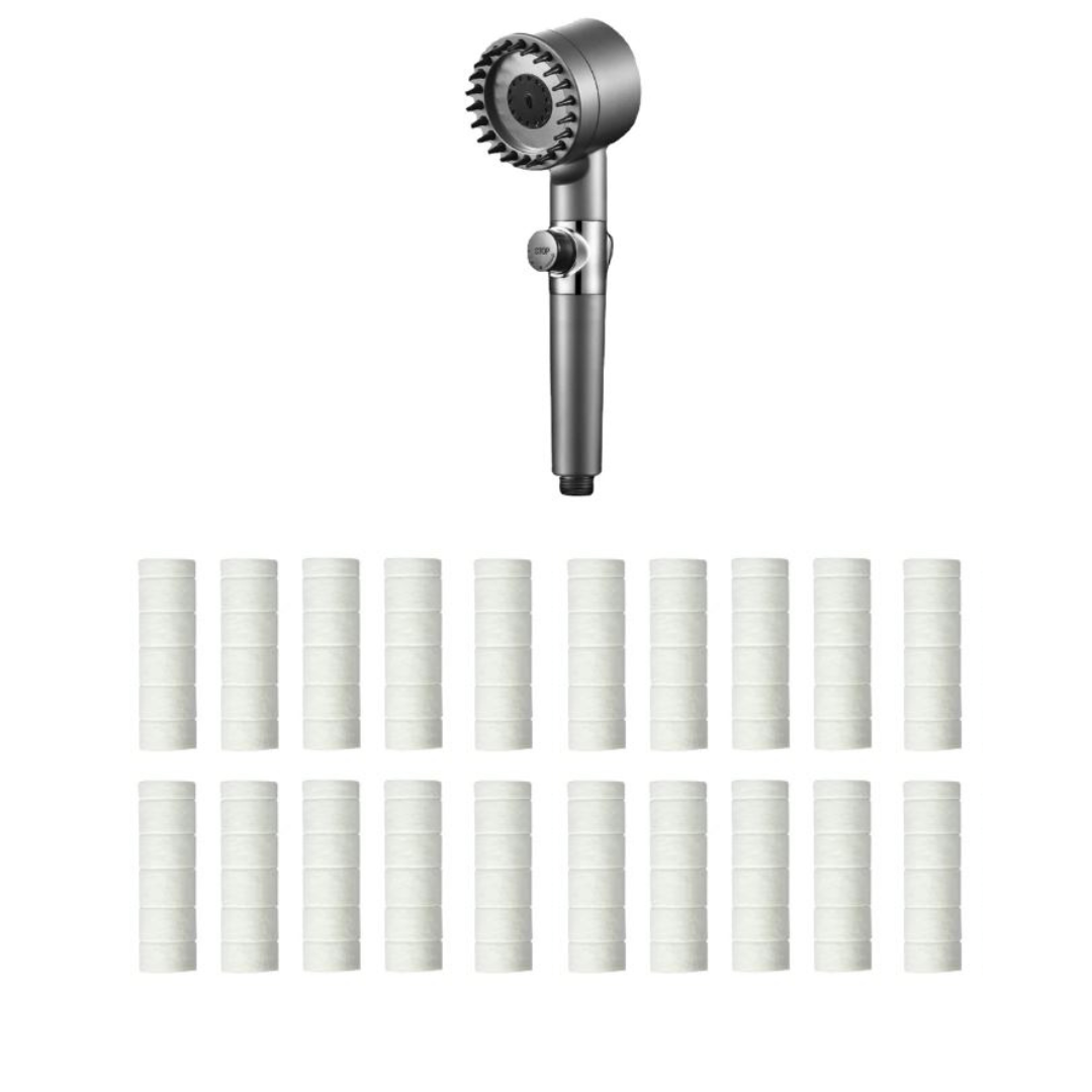 Borhe® ShowerFilter - 4 in 1 Massage und Hautpflege Multifunktionaler Duschkopf Filter