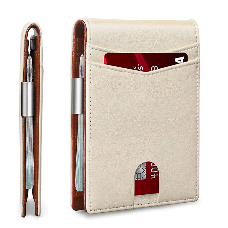 Icone™ SlimWallet: Ultraflache Und Sichere RFID-Lederbrieftasche Für Herren