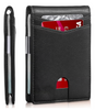 Icone™ SlimWallet: Ultraflache Und Sichere RFID-Lederbrieftasche Für Herren