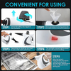 Cleaner Pro° PowerSteam: Multifunktionales, Leistungsstarkes Hause Dampfreiniger-Set