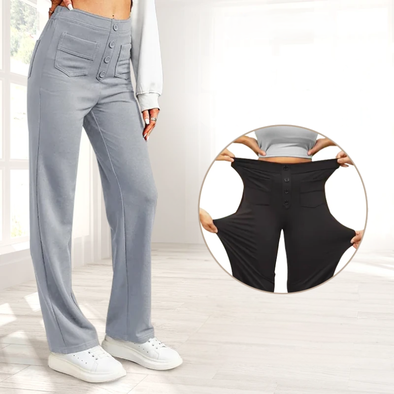 Icone™ FlexTrousers: Hoher Taillenbund Ganztägiger Komfort Flexible Hose