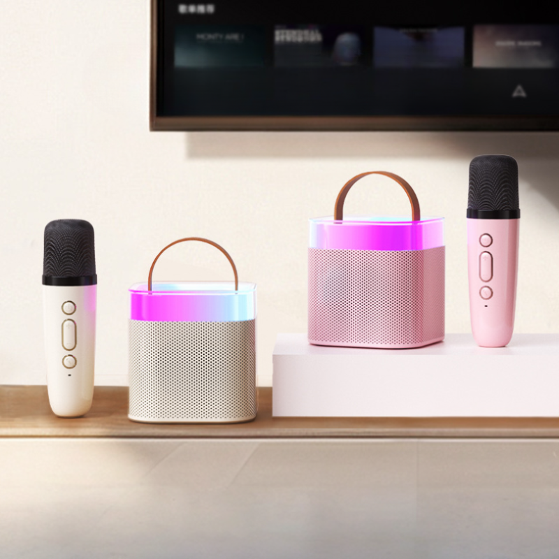 KaraokePro – Mini Karaokemaschine Mit Drahtlosen Mikrofonen