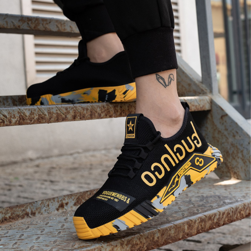 Happy™ AeroShoes: Leichte, Atmungsaktive Sicherheitsschuhe