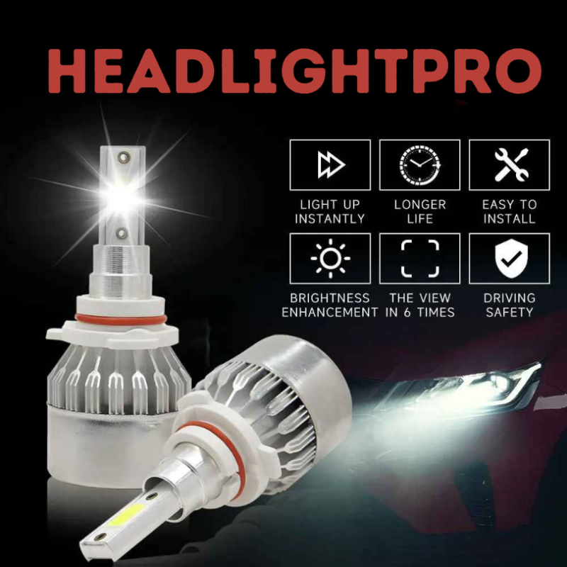 Ledsen™ HeadlightPro 1+1 GRATIS: Hohe Leistung LED-Autoscheinwerfer