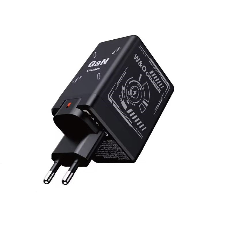 DualCharger: Schnellladung Doppelt Einziehbares Kabel Reiseladegerät