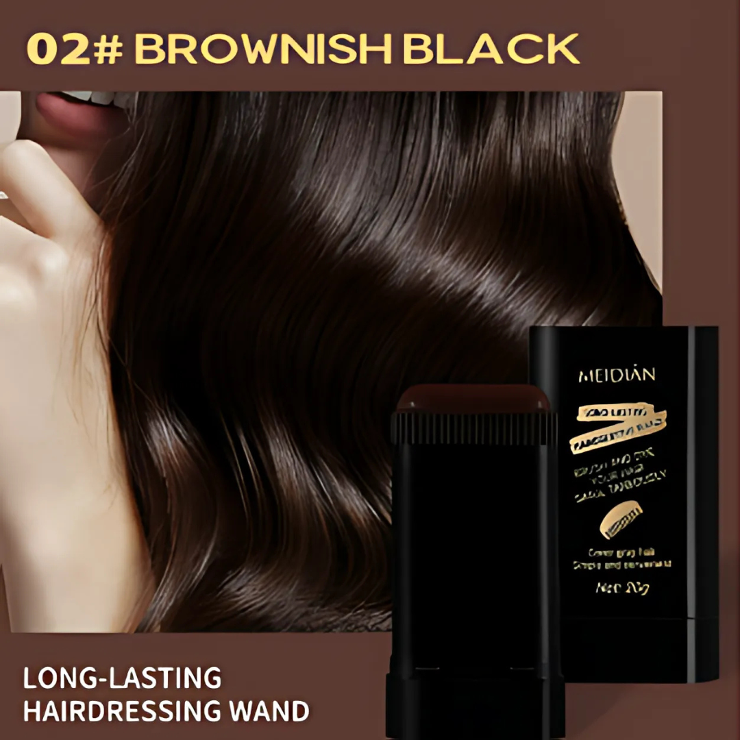 Rose® HairStick 1+1 GRATIS: 2 in 1 Sofort-Haarfarbe und Kamm-Verdrehen-Stock