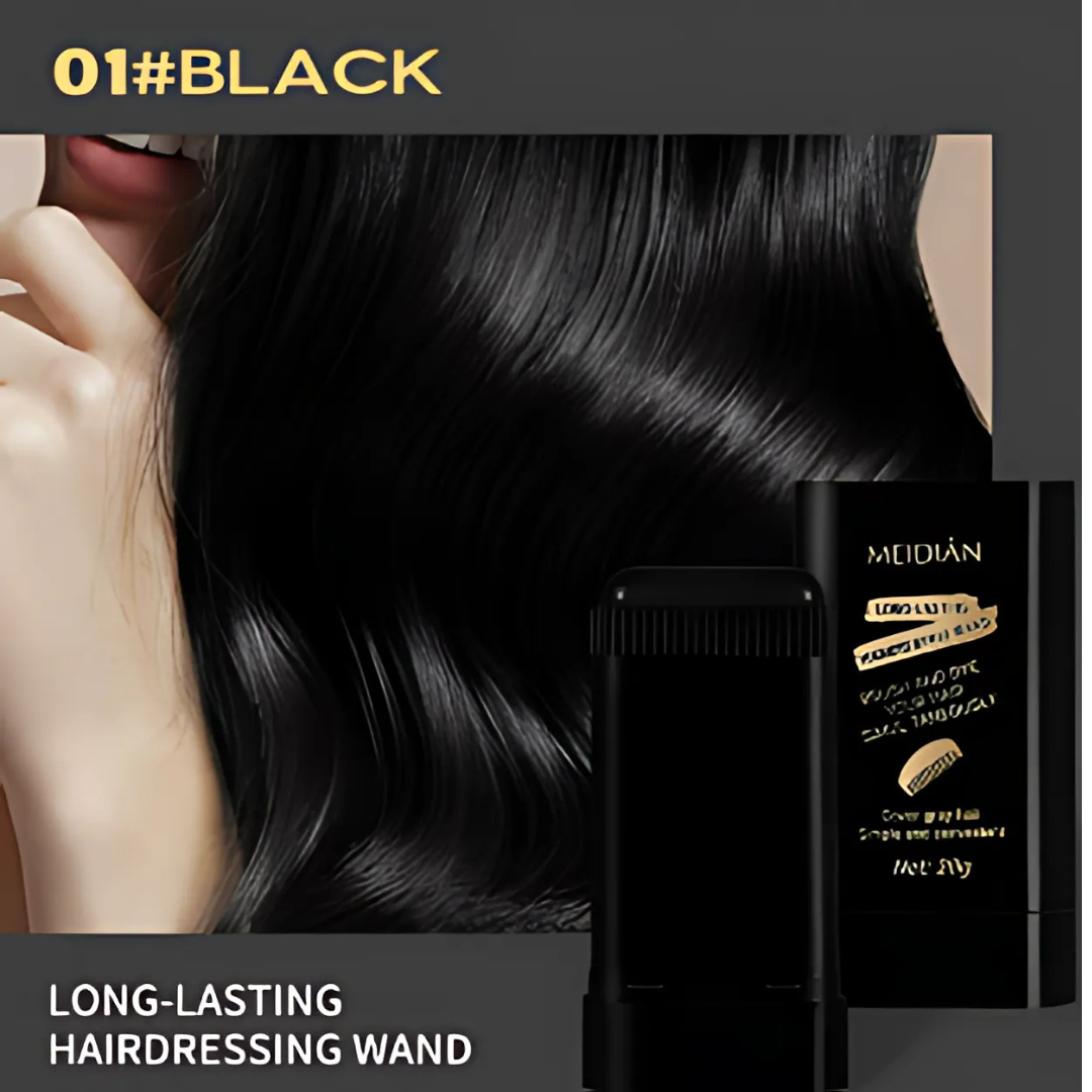 Rose® HairStick 1+1 GRATIS: 2 in 1 Sofort-Haarfarbe und Kamm-Verdrehen-Stock