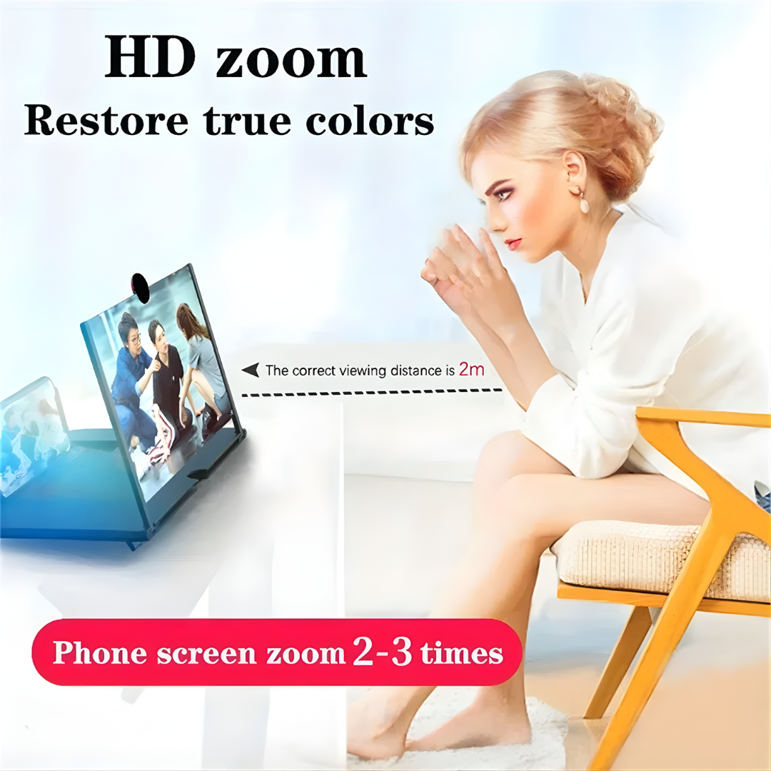BigScreen 1+1 GRATIS – Tragbar Volle Hohe Definition Bildschirmvergrößerer
