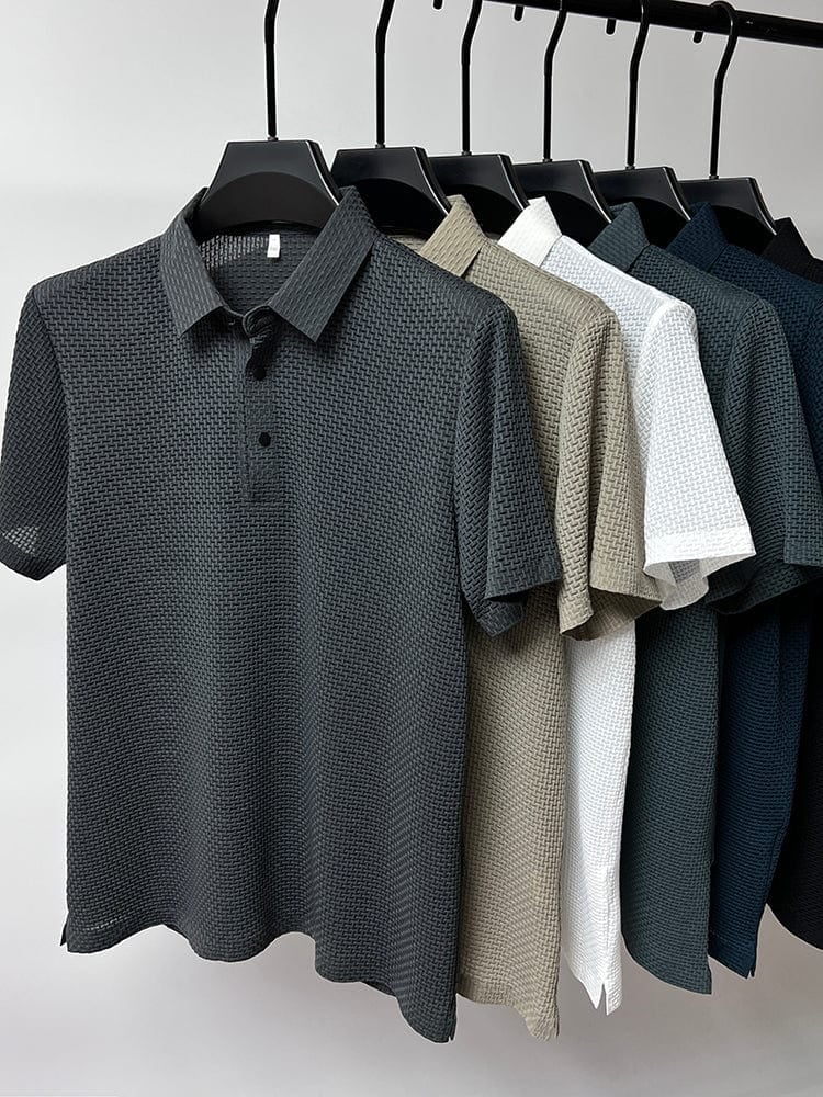 Icone™ BreathableShirt 1+1 GRATIS: Stilvolles, Atmungsaktives Herren-Kurzarmhemd