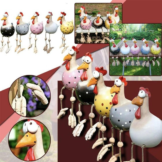 RoosterDecor - Hahn Ornament Garten Dekoration