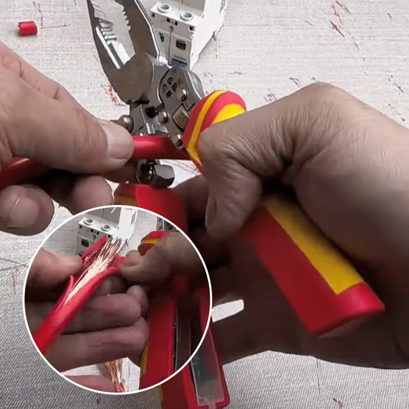 StrippingPliers: 8 In 1 Multifunktional Draht Abisolierer Werkzeug