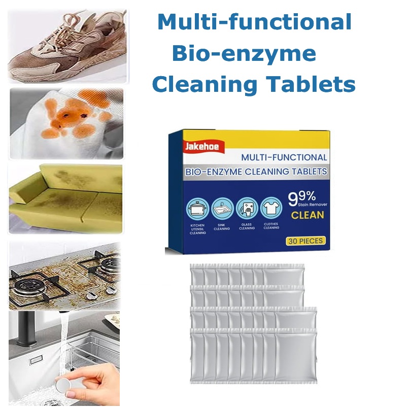 Cleaner Pro° TotalClean: Multi Aktion Bio-Enzym Gesamt Sauber Tabletten