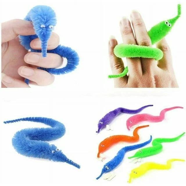 Kletshuts™ TwistyWorm - Regenbogen Magie Gedrehter Wurm