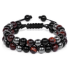 Jewelance™  ProtectionBracelet 1+1 GRATIS: Doppellagig Tigerauge Schutz Armband