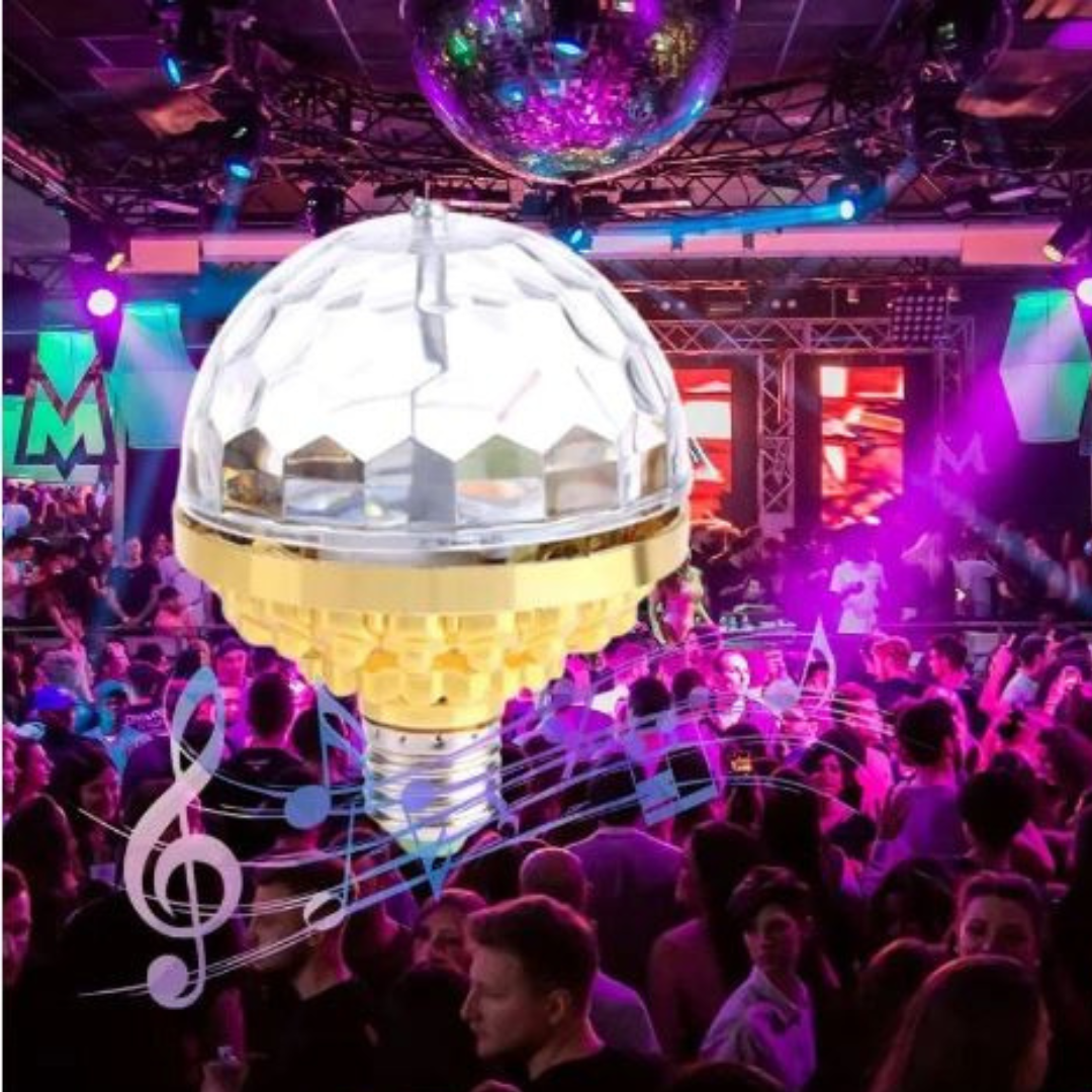 Ledsen™ DiscoBall 1+1 GRATIS: Bunte Rotierende LED Disco Licht Kugel