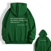 Icone™ DearHoodie: Kapuzenpullover Mit Aufdruck Vorne Und Hinten Botschaft