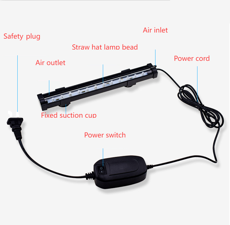 Ledsen™ GlowBubble: LED-Aquarium Bunt Leuchtend Blasen Licht