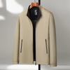 Icone™ CasualJacket: Stehkragen Lässig Reißverschluss Jacke Für Herren