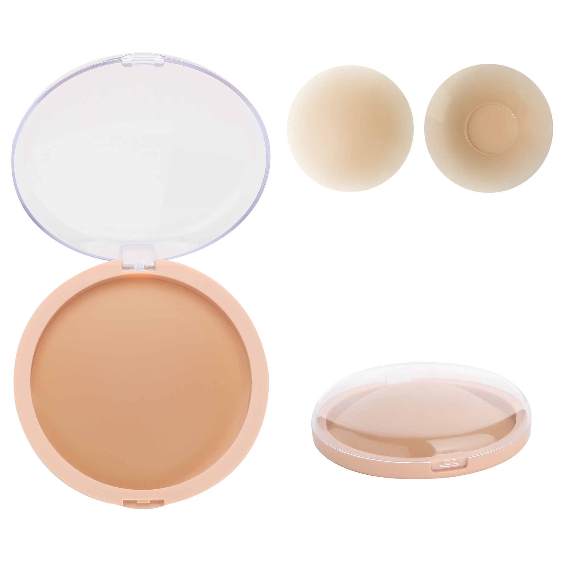 Icone™ NippleCover 1+1 GRATIS: Dünne, Matte Silikon-Klebbare Nippelabdeckungen